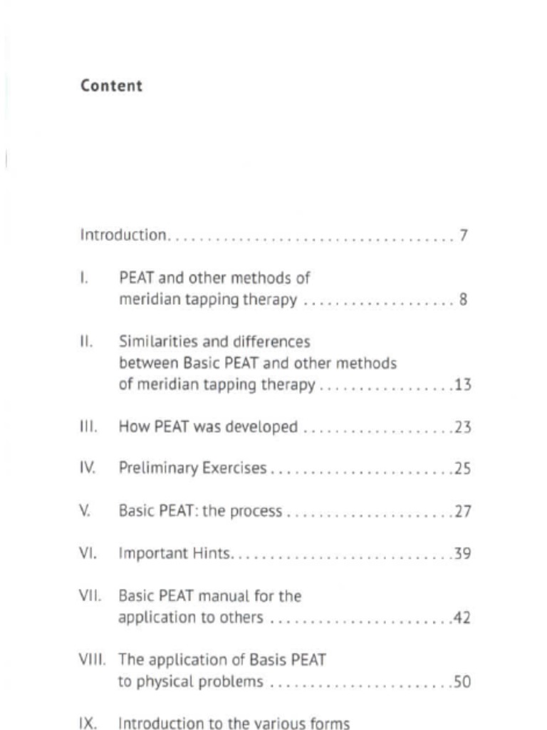 Basic Peat To Free Your Mind Book Text | PDF