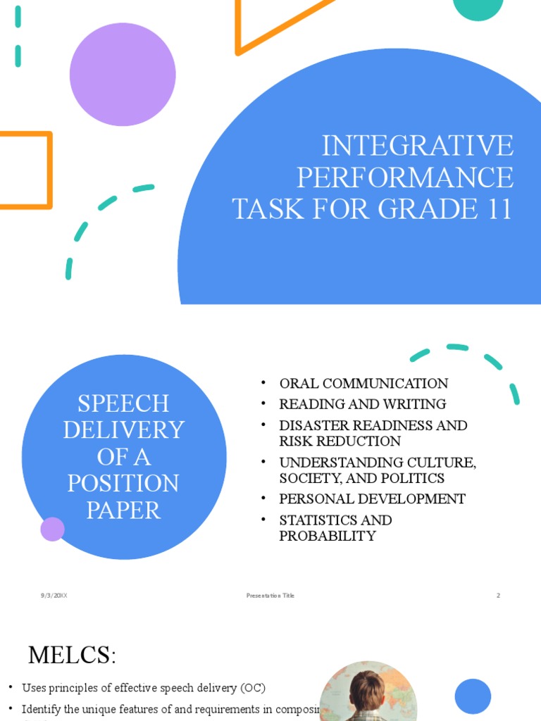Grade 11 Speech Delivery Task Guide | PDF | Politics
