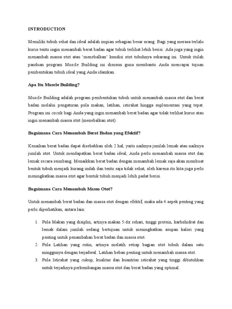 Fitness Training Pdf
