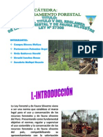 APROVECHAMIENTO FORESTAL