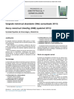 Palmcoein Sangrado Menstrual Abundante (SMA) (Actualizado 2013)