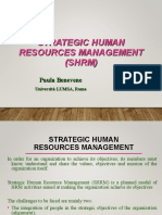 Strategic Human Resource Management (SHRM