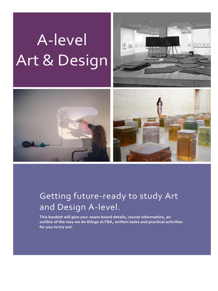Art and Design PDF Gce Advanced Level (United Kingdom) Graphic Design