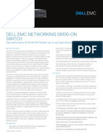 Dell Networking s6100 On Specsheet