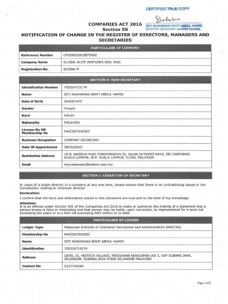 Form 49 | PDF