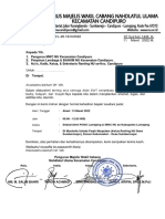 Undangan Silaturrahmi PCNU & MWC