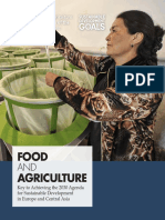 Food Agriculture: Key To Achieving The 2030 Agenda For Sustainable Development in Europe and Central Asia