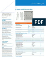 PV Inverters - Powergate 100 KW Hybrid