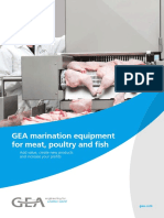 Gea Marination Equipment Meat Poultry Fish Brochure Tcm11 56983
