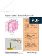 Steady State Heat Conduction: Course Contents