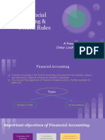 Financial Accounting & Golden Rules: Presentation by - Omkar Londhe & Monika Baddap