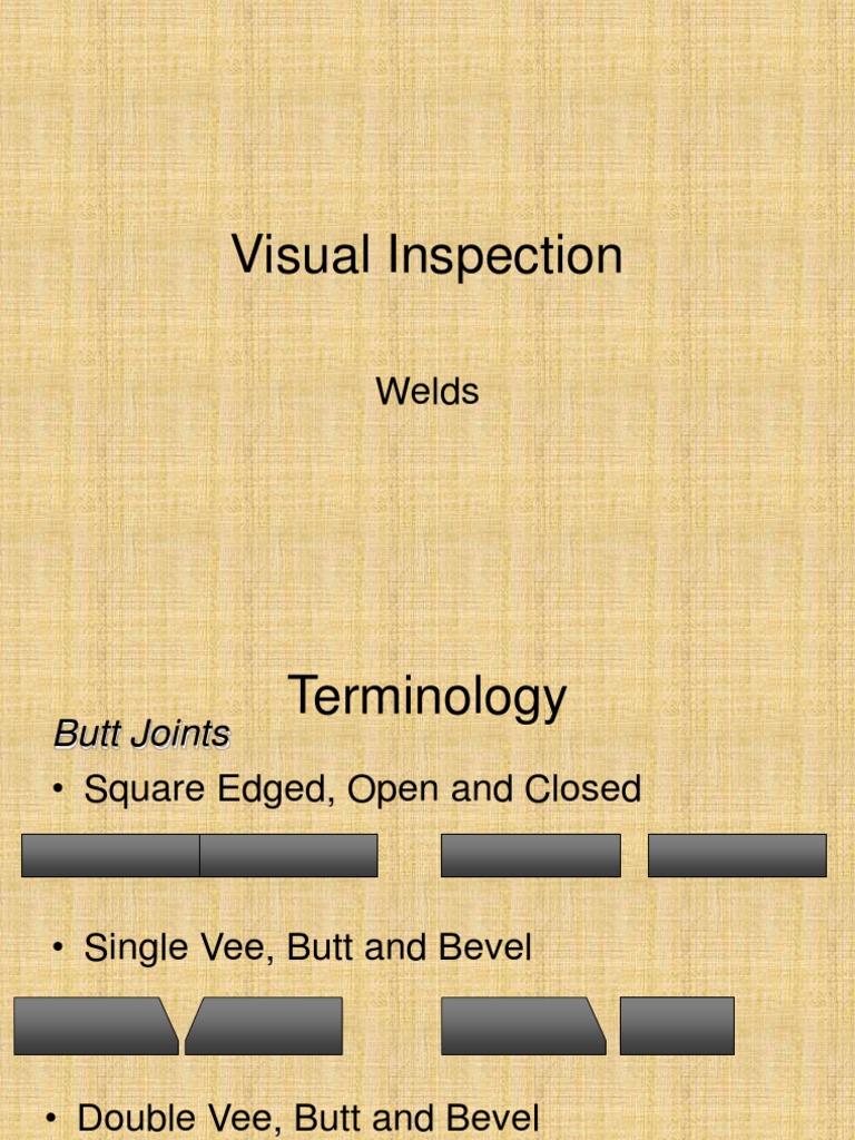 Visual Inspection of Welding Defects | PDF | Construction | Welding