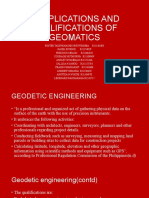 2.applications and Qualifications of Geomatics