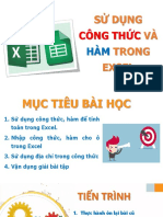 Su Dung Cong Thuc Va Ham Trong Excel