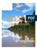 Implementación de medidas para la gestión de la calidad del aire en Iquitos