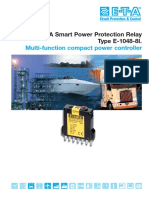 E-T-A Smart Power Protection Relay Type E-1048-8I.: Multi-Function Compact Power Controller