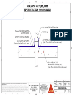 Sla11.b Sikalastic 841st8518800 Pipe Penetration Core Drilled