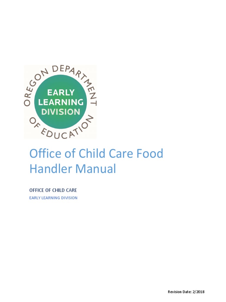 Food Handlers Manual218 FINAL 5085 PDF Hand Washing Thermometer