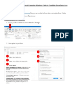 Zoom Guide Hiring Managers Search Committee Members