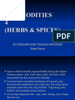 Food Commodities 5 (Herbs Spices)