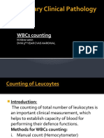 Wbcs Counting by Haemocytometer