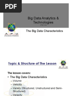 3 - Big Data Characteristics