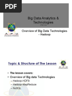 5-Overiview of Big Data Technologies - Hadoop