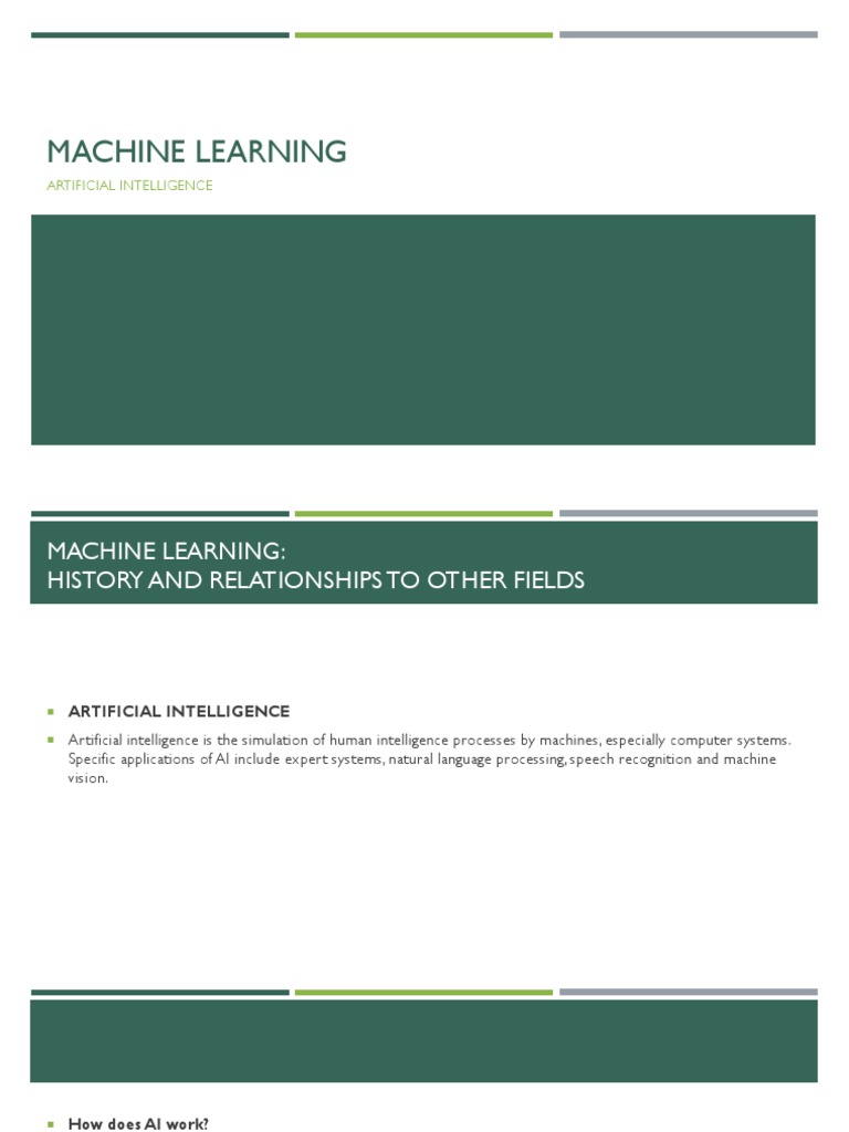 Module 2 'Machine Learning-AI' | PDF | Intelligence (AI) & Semantics ...