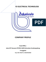 Contoh Company Profile Bolodewo