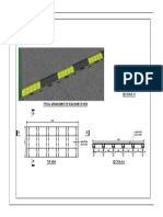 Section B - B Typical Arrangement of Road Bump-3D View: 100 100 150 10mm THICK. M.S. Plate