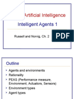 Artificial Intelligence Intelligent Agents