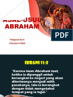 Pel Ke 6 - Asal-Usul Abraham