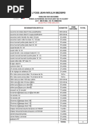 Tableau Des Besoins Plomberie 2017