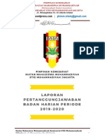 Laporan Pertanggung Jawaban 2019 2020 Revisi