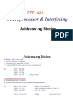 Microprocessor & Interfacing: Addressing Modes