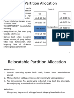 Relocatable Partition Allocation