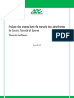 Analyse Propositions Manuels Aerodrome