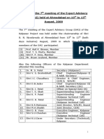 EAG Meeting Minutes on Kalpasar Project Development