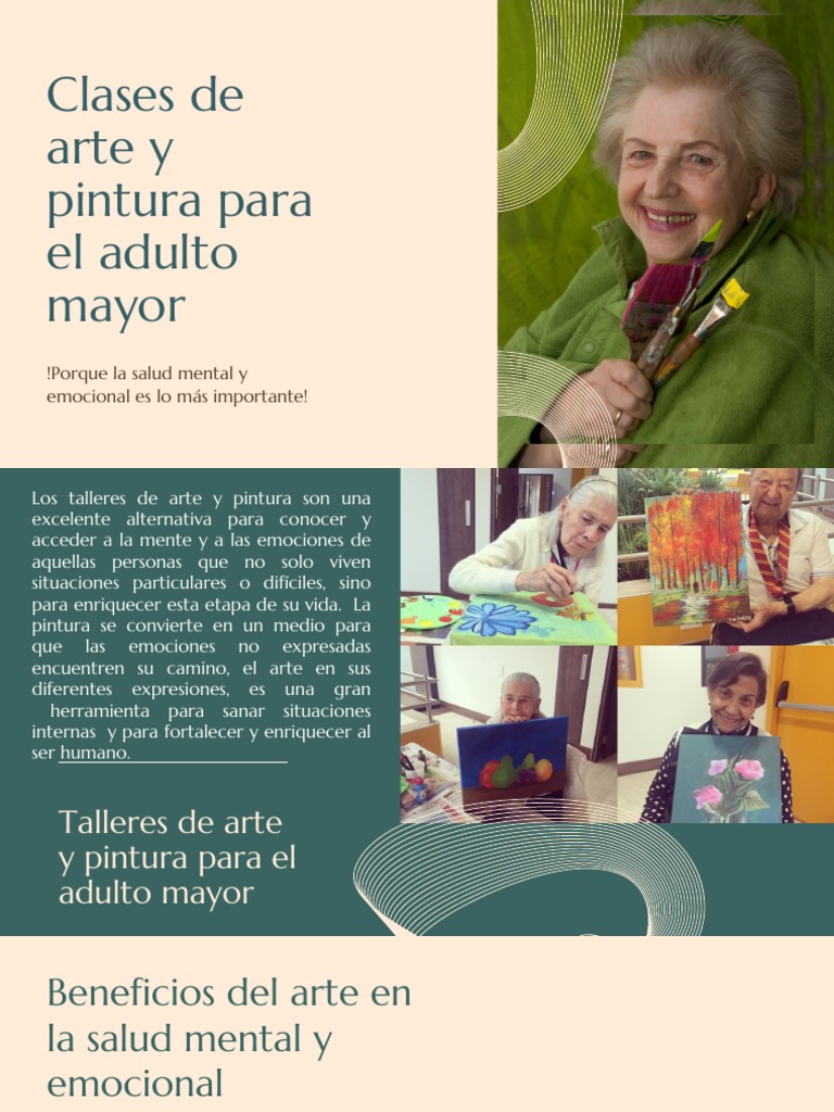 Talleres de Pintura para Adultos Mayores | PDF | Las emociones | Adultos