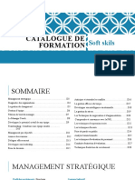 Catalogue de Formation Soft Skills