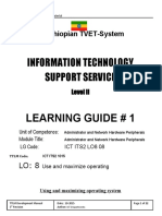 LO-8 Use and Maximize Operating