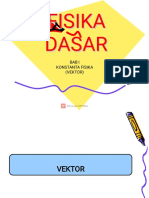 VEKTOR FISIKA DASAR