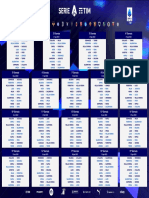 Calendario Serie A Tim 2022-2023