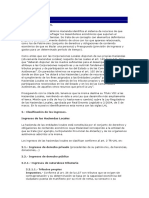 Haciendas Locales: Clasificación de los ingresos de las entidades locales