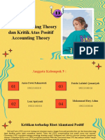 TM 12 - Positif Accounting Theory Dan Kritik Atas Positif Accounting Theory - Kelompok 9