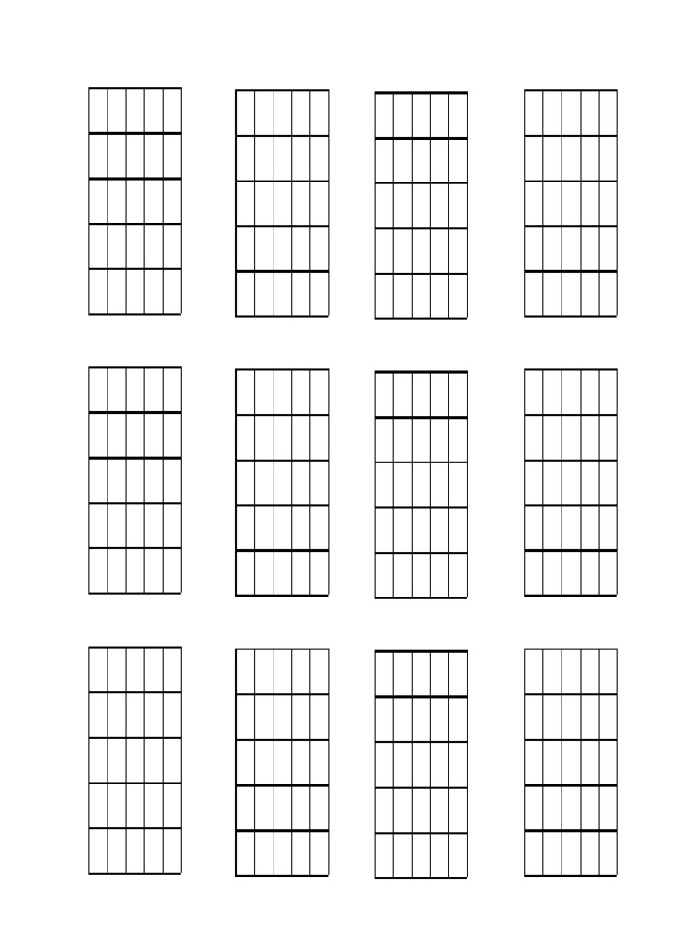 Chord Boxes | PDF