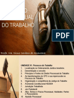 Direito Processual Do Trabalho: Profa. Ma. Dione Cardoso de Alcantara