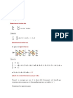 Determinantes