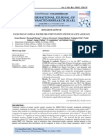 Validation of Compass For Pre-Treatment Patient-Specific Quality Assurance