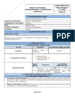 Manual de Funciones Auxiliar de Mantenimientos Locativos